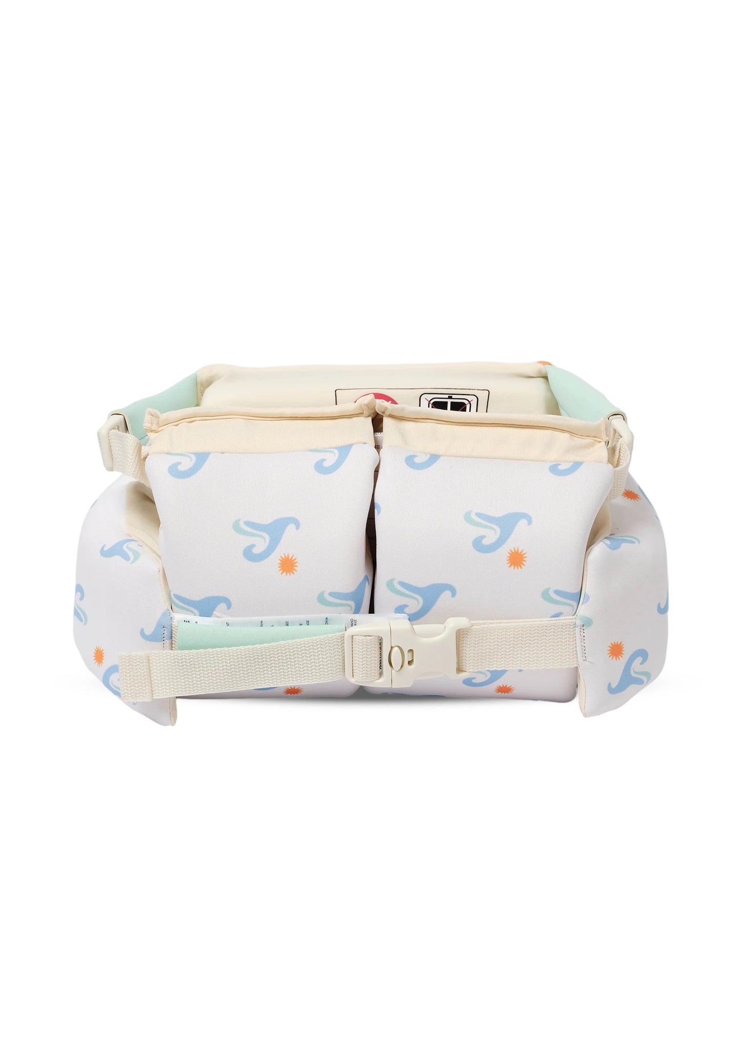 Load image into Gallery viewer, Floatie Jacket Sid the Seagull Blue Wave - 4-6 YRS - Swim Vest
