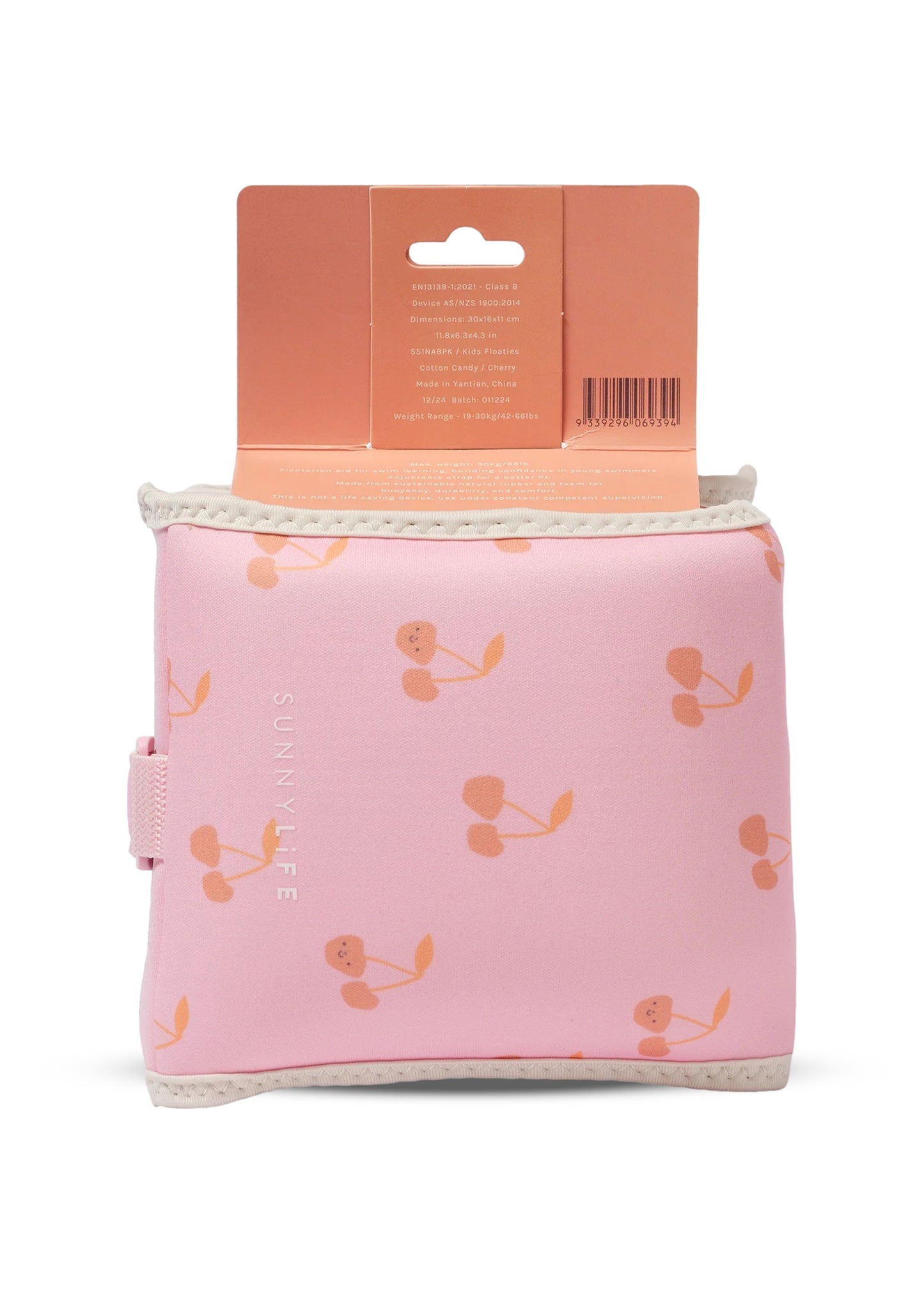 Load image into Gallery viewer, Kids Neoprene Arm Bands Cotton Candy Cherry - Arm Band
