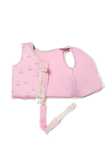 Kids Swim Vest Cotton Candy Cherry - Swim Vest