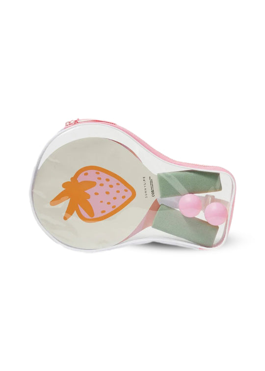 Kids Beach Bats Sea Seeker Strawberry - ONE SIZE - Beach Toy