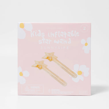 Kids Inflatable Star Wand Gold Set of 2