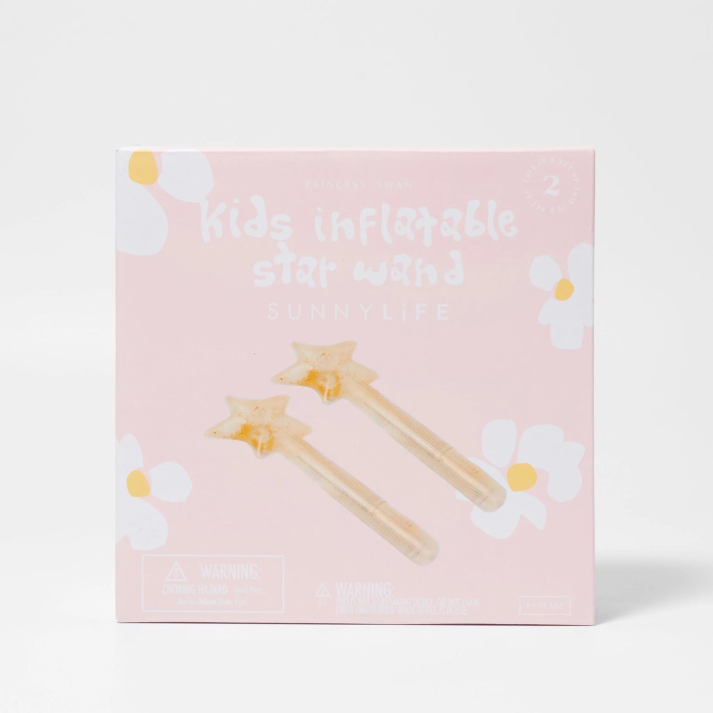 Load image into Gallery viewer, Kids Inflatable Star Wand Gold Set of 2
