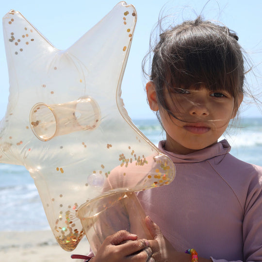 Load image into Gallery viewer, Kids Inflatable Star Wand Gold Set of 2
