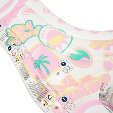 Kids Lie-On Float Summer Sherbet Multi - ONE SIZE - Pool Inflatable