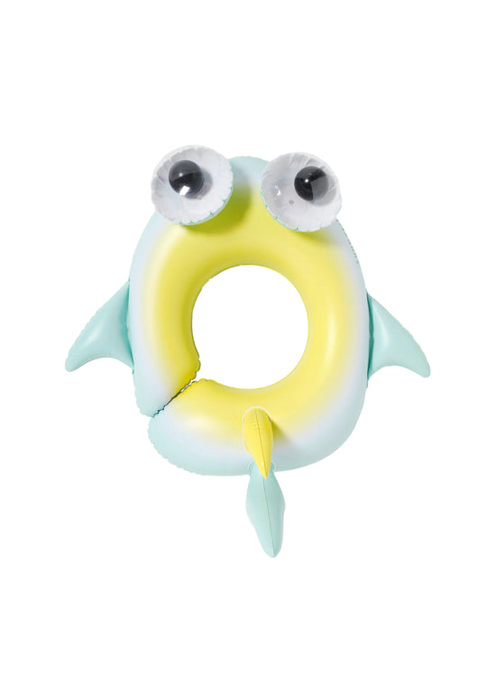 Load image into Gallery viewer, Kids Pool Ring Salty the Shark Multi - ONE SIZE - Pool Inflatable
