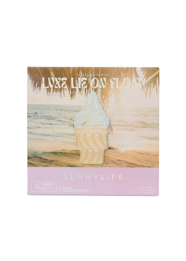 Luxe Lie-On Float Ice Cream Sunday Multi - ONE SIZE - Pool Inflatable