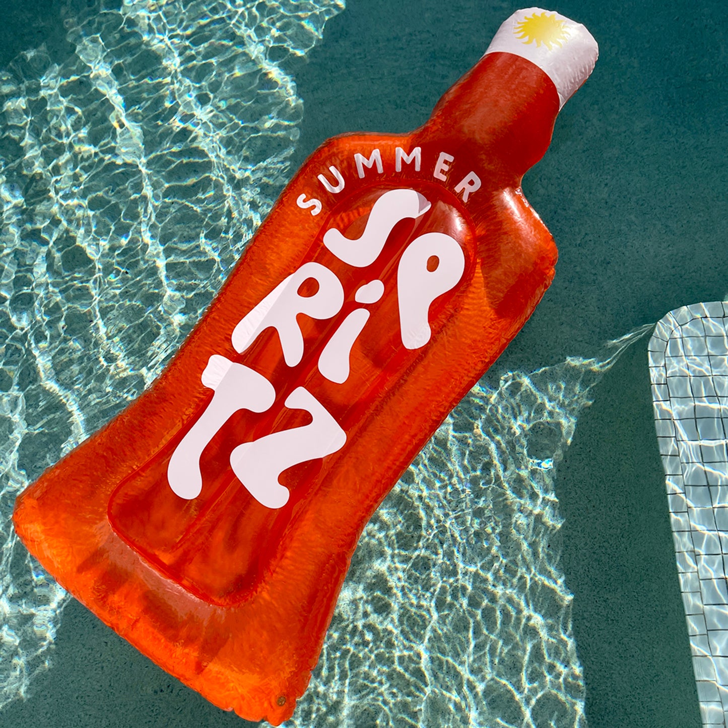 Load image into Gallery viewer, Luxe Lie On Float Summer Spritz - ONE SIZE - Pool Inflatable
