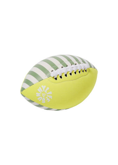Neoprene Football Tides Out Citrus - Beach Toy