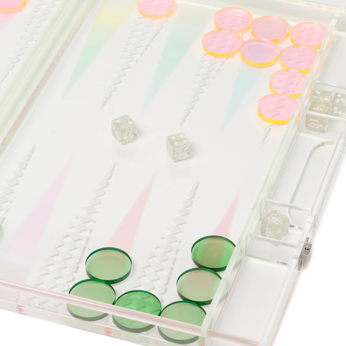 Load image into Gallery viewer, Ombre Lucite Backgammon Sherbert - ONE SIZE - Beach Toy
