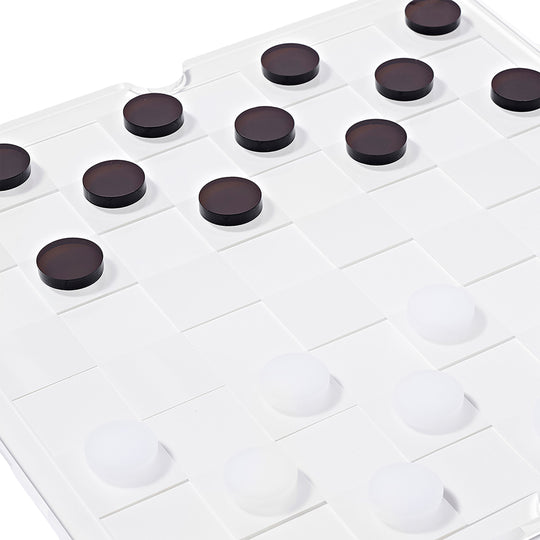 Load image into Gallery viewer, Lucite Chess &amp;amp; Checkers Whiskey Noir - ONE SIZE - Beach Toy
