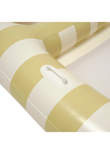 Luxe Twin Hammock Float Casa Sand Stripe - Pool Inflatable
