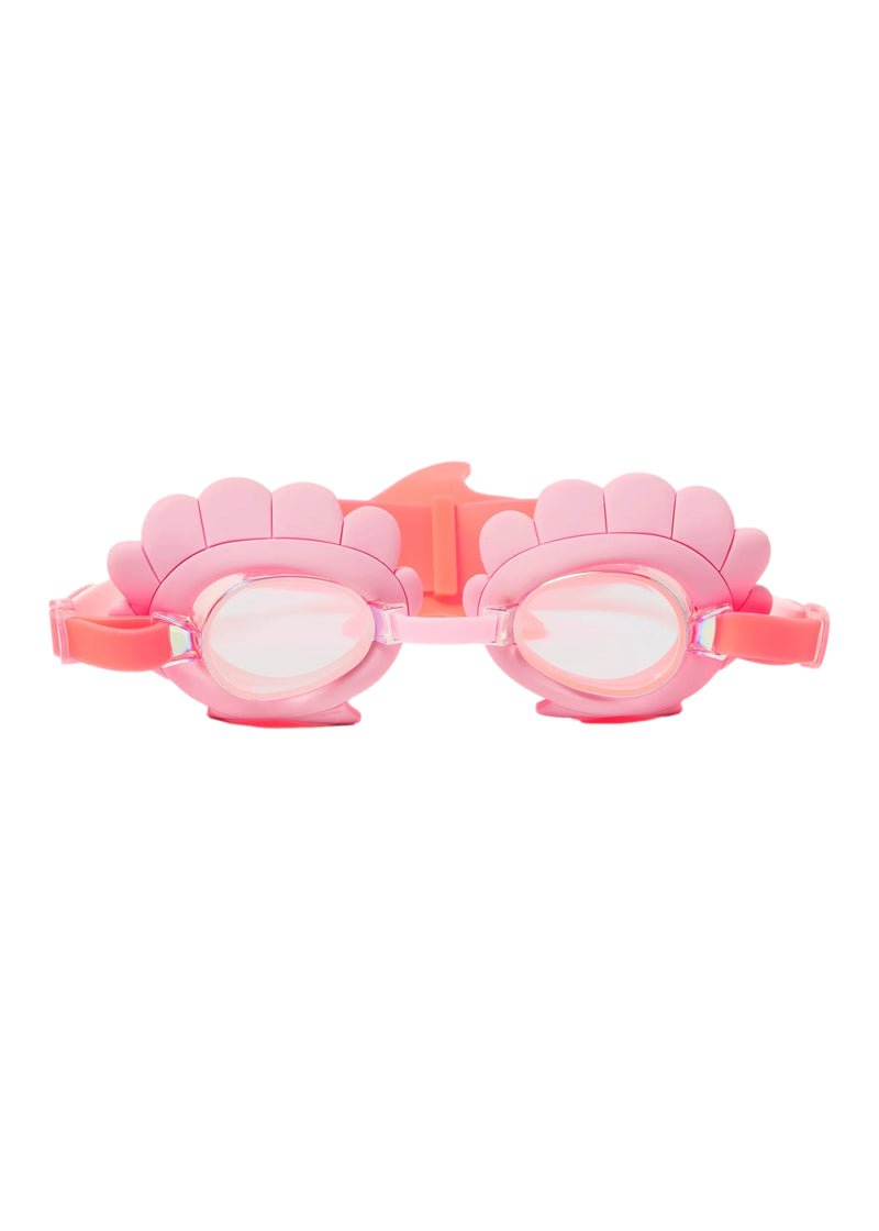 Melody the Mermaid Mini Swim Goggles Neon Strawberry