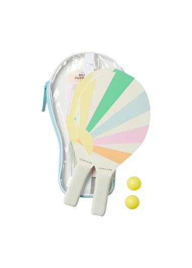 Pool Side Beach Paddle Set Pastel Gelato - Beach Toy