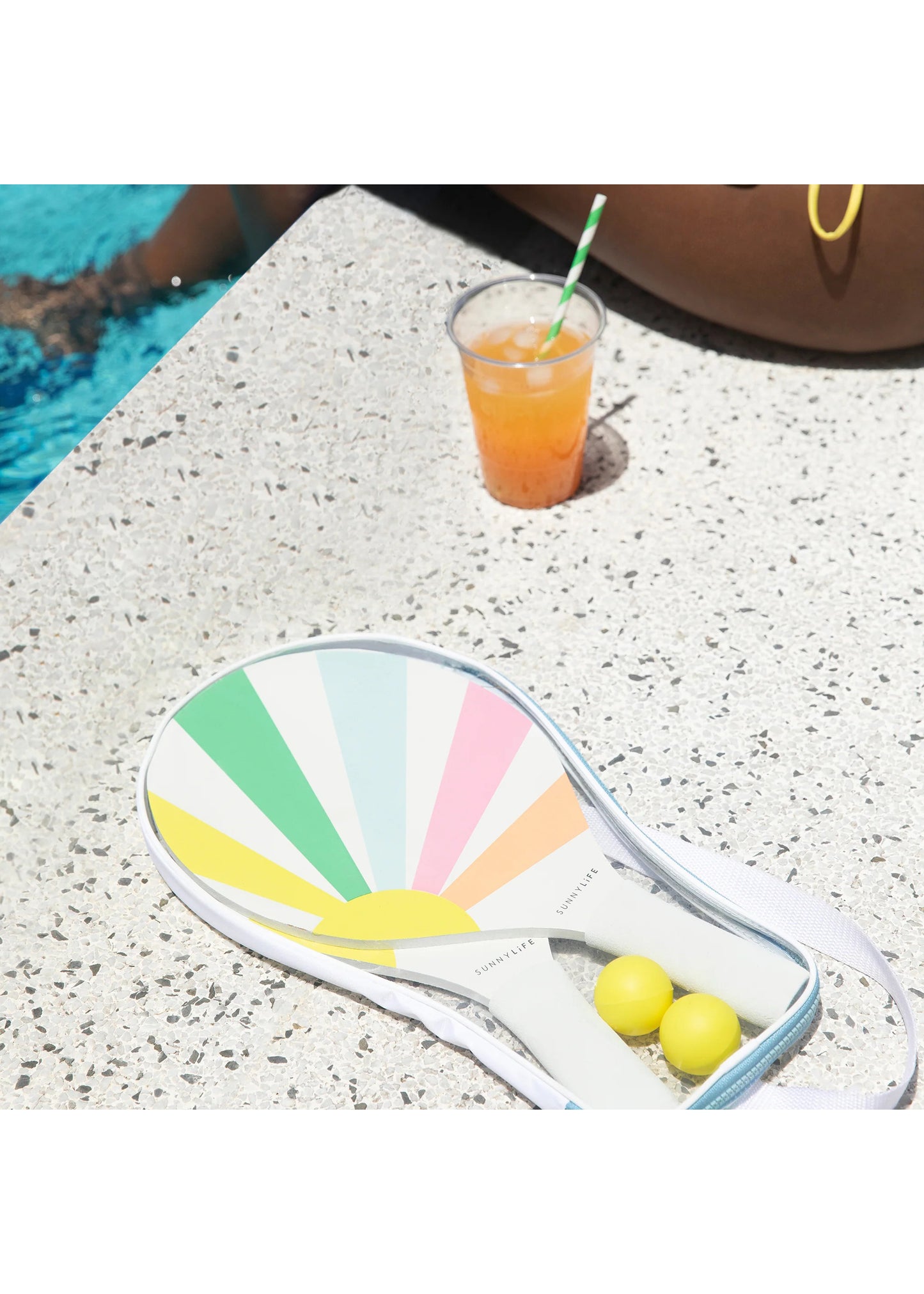 Load image into Gallery viewer, Pool Side Beach Paddle Set Pastel Gelato - Beach Toy
