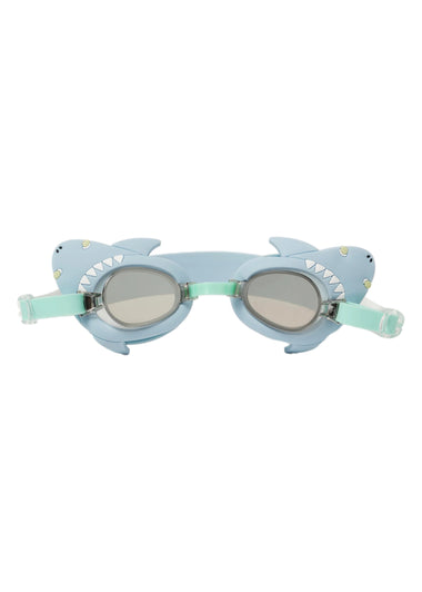 Salty the Shark Mini Swim Goggles Aqua - Goggles