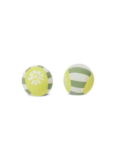 Skim Ball Set Tides Out Citrus - Beach Toy