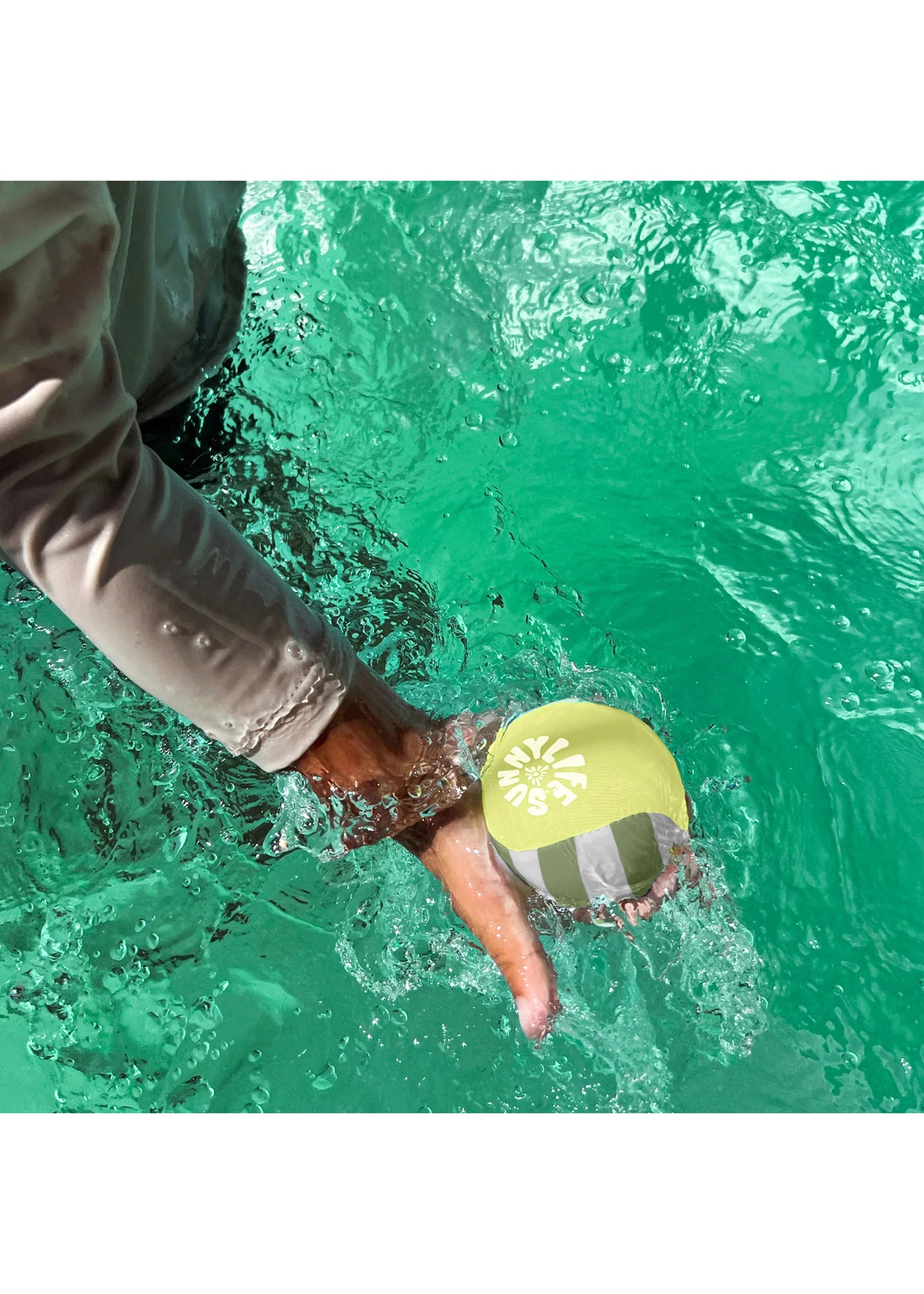 Load image into Gallery viewer, Skim Ball Set Tides Out Citrus - Beach Toy
