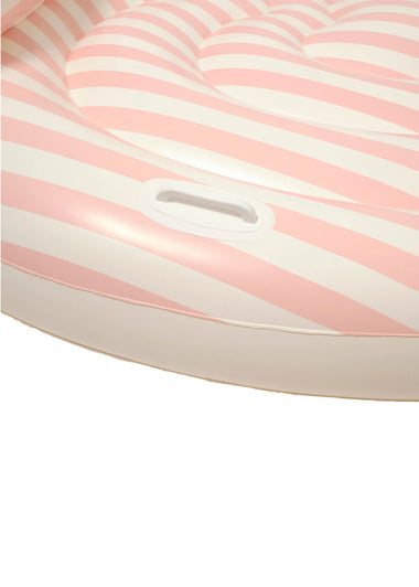 Twin Heart Lie-On Stole My Heart Pink Stripe - Pool Inflatable