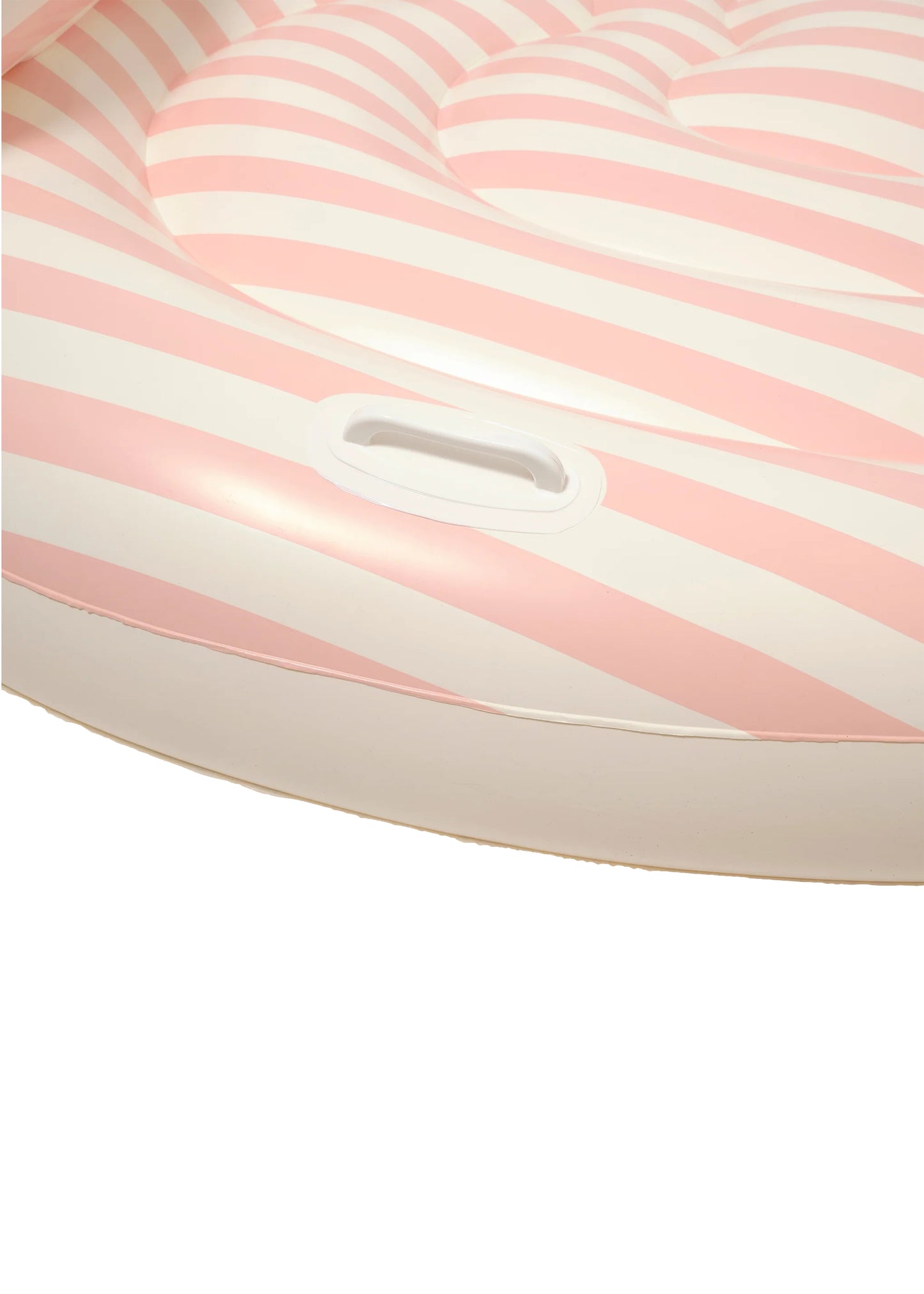 Load image into Gallery viewer, Twin Heart Lie-On Stole My Heart Pink Stripe - Pool Inflatable
