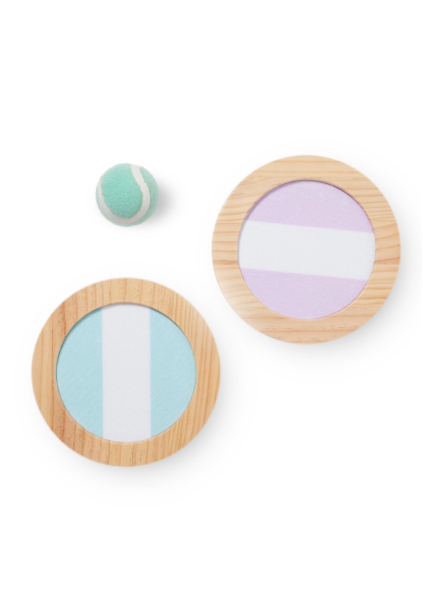 Load image into Gallery viewer, Catch Ball Set Rio Sun Pastel Aqua and Lilac - ONE SIZE - Beach Toy
