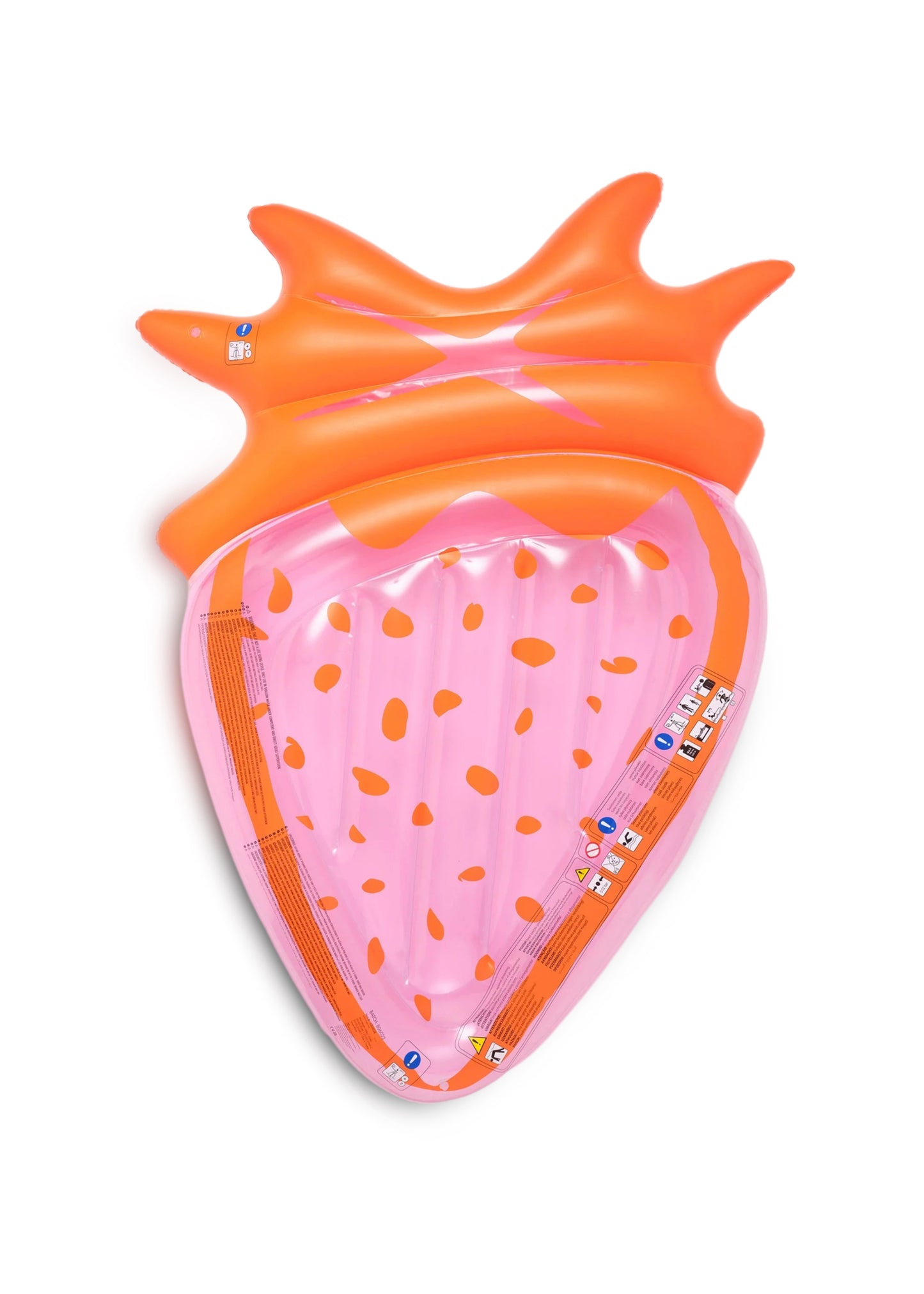 Load image into Gallery viewer, Luxe Lie-On Float Strawberry Pink Berry - ONE SIZE - Pool Inflatable
