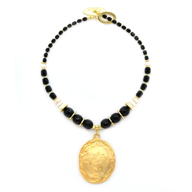Tibet Short Medal Necklace - Necklace
