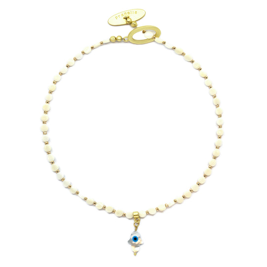 Load image into Gallery viewer, Trinni Hamsa Necklace - Necklace
