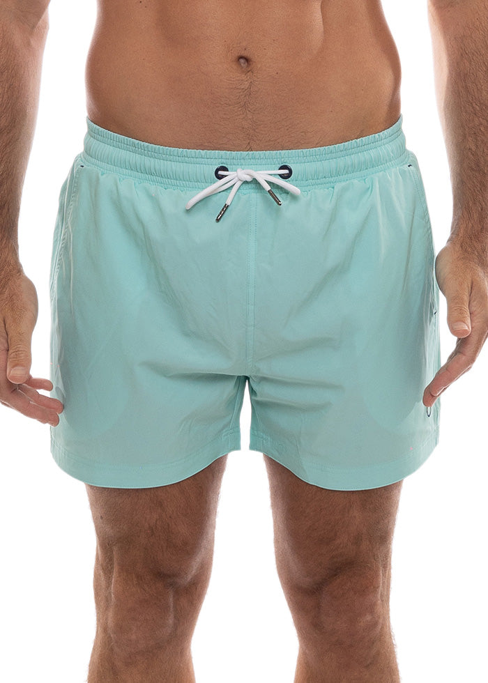 Load image into Gallery viewer, Balmoral Men’s Aqua Swim Shorts - Swim Shorts
