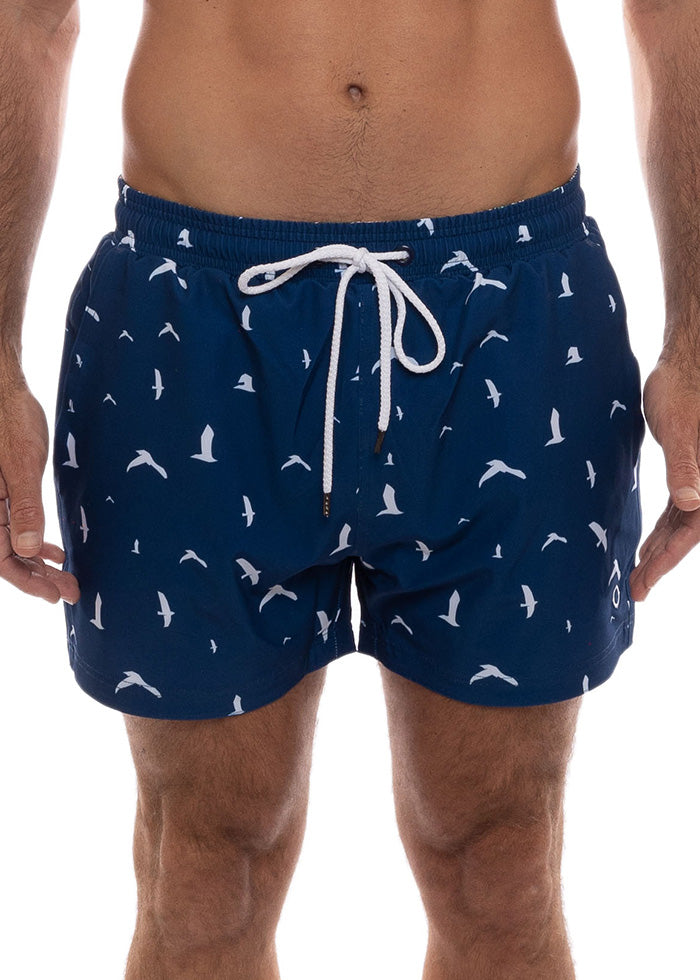 Load image into Gallery viewer, Balmoral Men’s Cassis Swim Shorts - Swim Shorts

