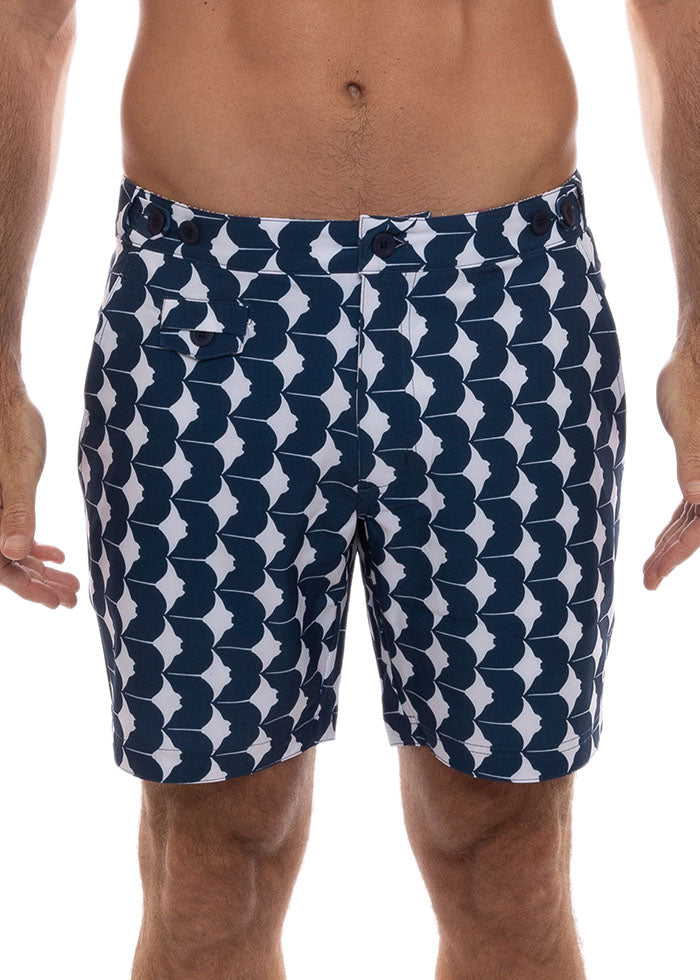 Load image into Gallery viewer, Tama Men’s Rays Shorts - Tailored Swim Shorts
