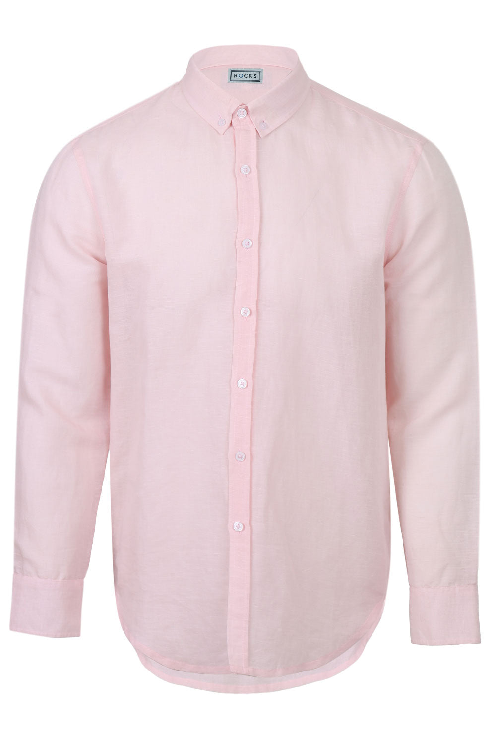 Load image into Gallery viewer, Men&amp;#39;s Linen Shirt Pink
