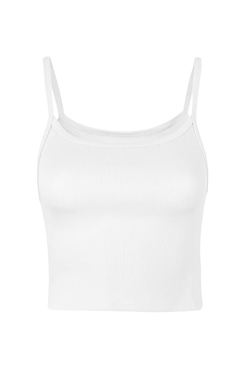 Tank Top Strappy Optic White