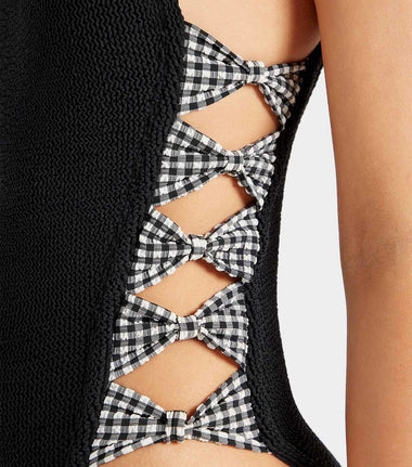 Tiffany Swim Black Gingham