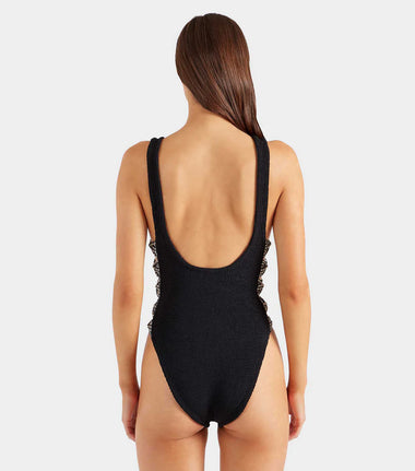 Tiffany Swim Black Gingham