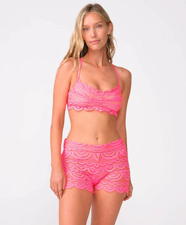 Lace Short Tulip