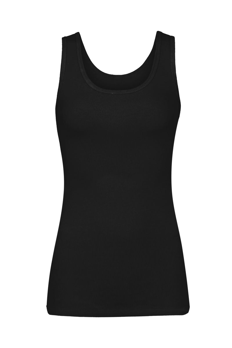 Tummy Tucker Tank Top Black