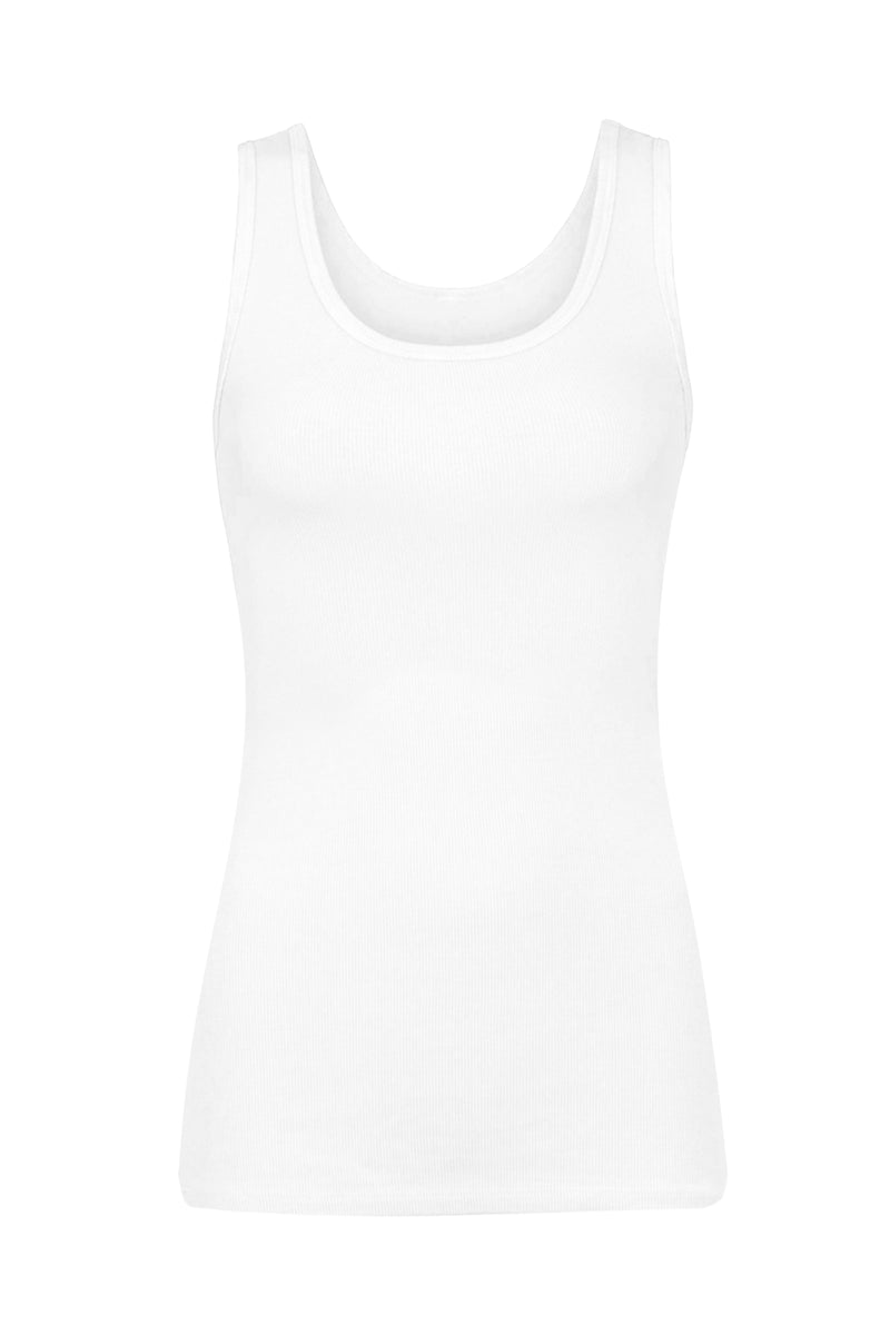 Tummy Tucker Tank Top Optic White