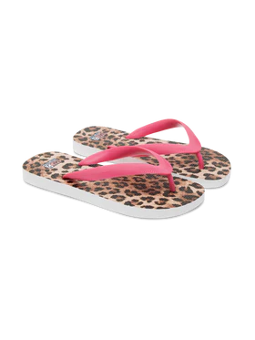 Load image into Gallery viewer, Kids Flip Flop Sand Leopard
