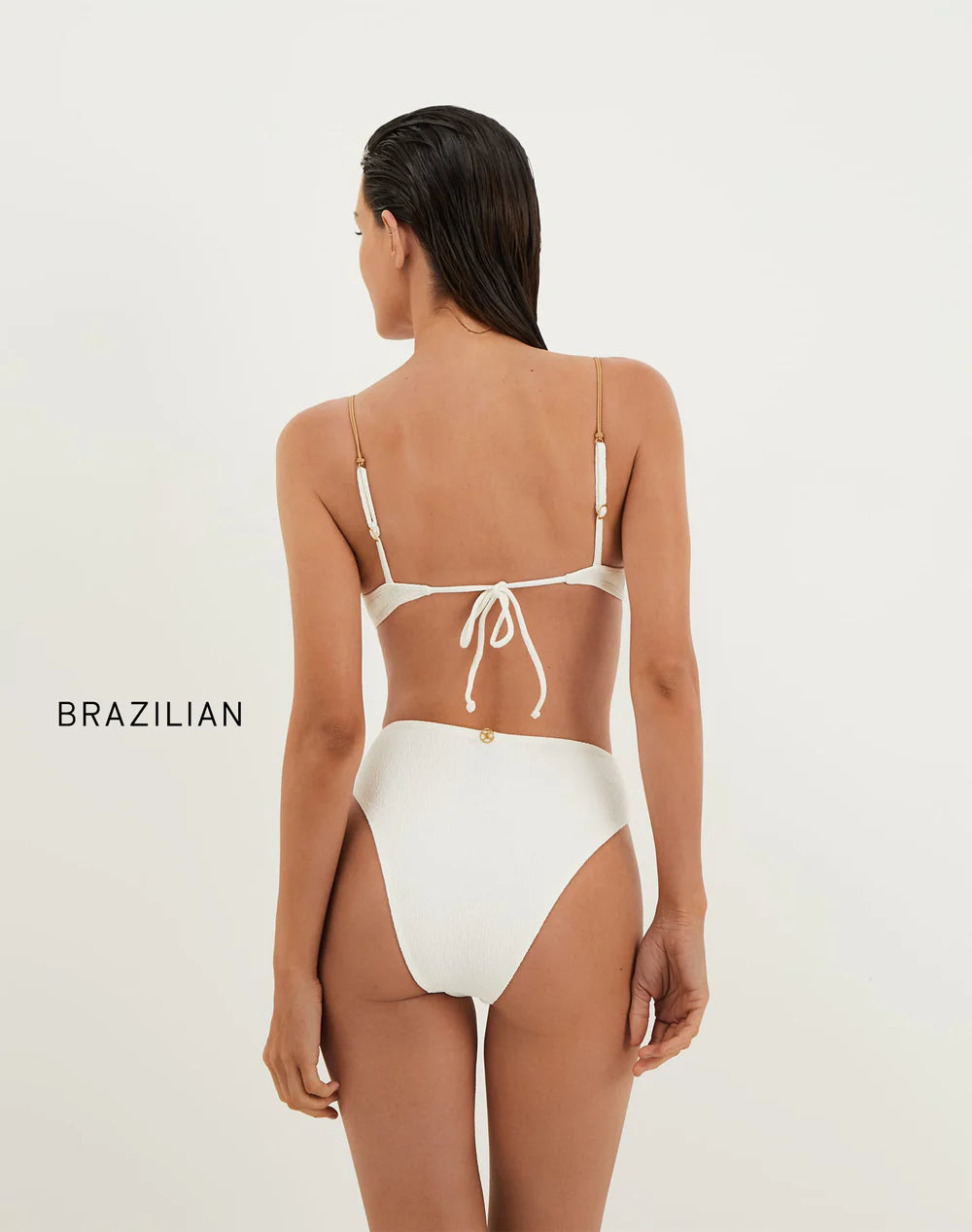 Load image into Gallery viewer, Firenze Gigi Hot Pant Bottom White
