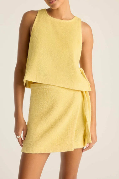 Oasis Wrap Skirt Banana Cream