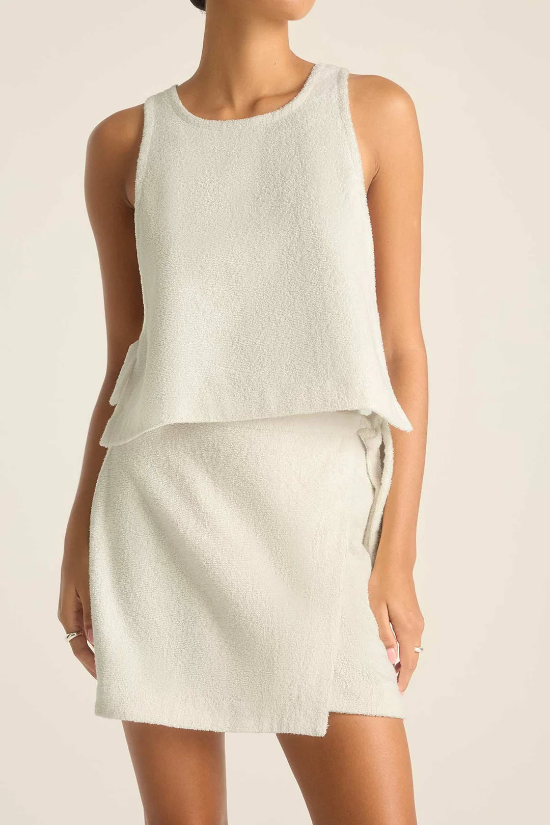 Load image into Gallery viewer, Oasis Wrap Skirt Vanilla

