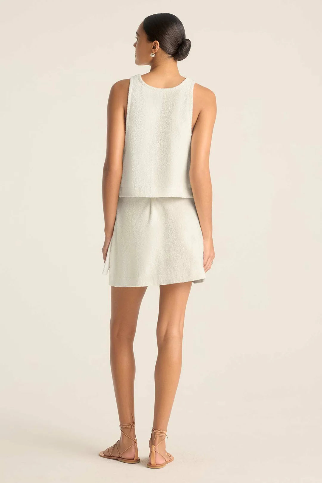 Load image into Gallery viewer, Oasis Wrap Skirt Vanilla
