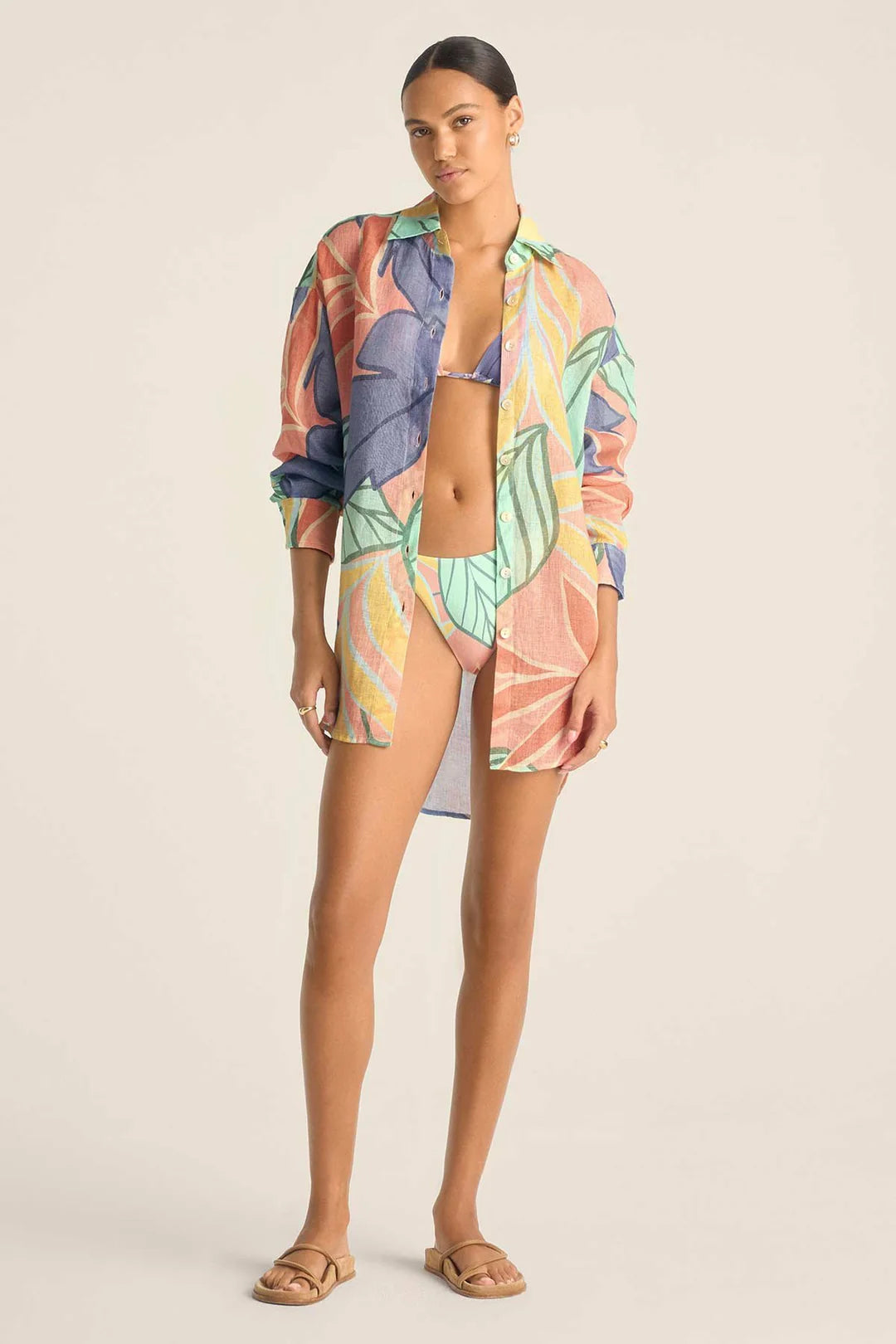 Load image into Gallery viewer, Playa Boyfriend Shirt Retro Jungle

