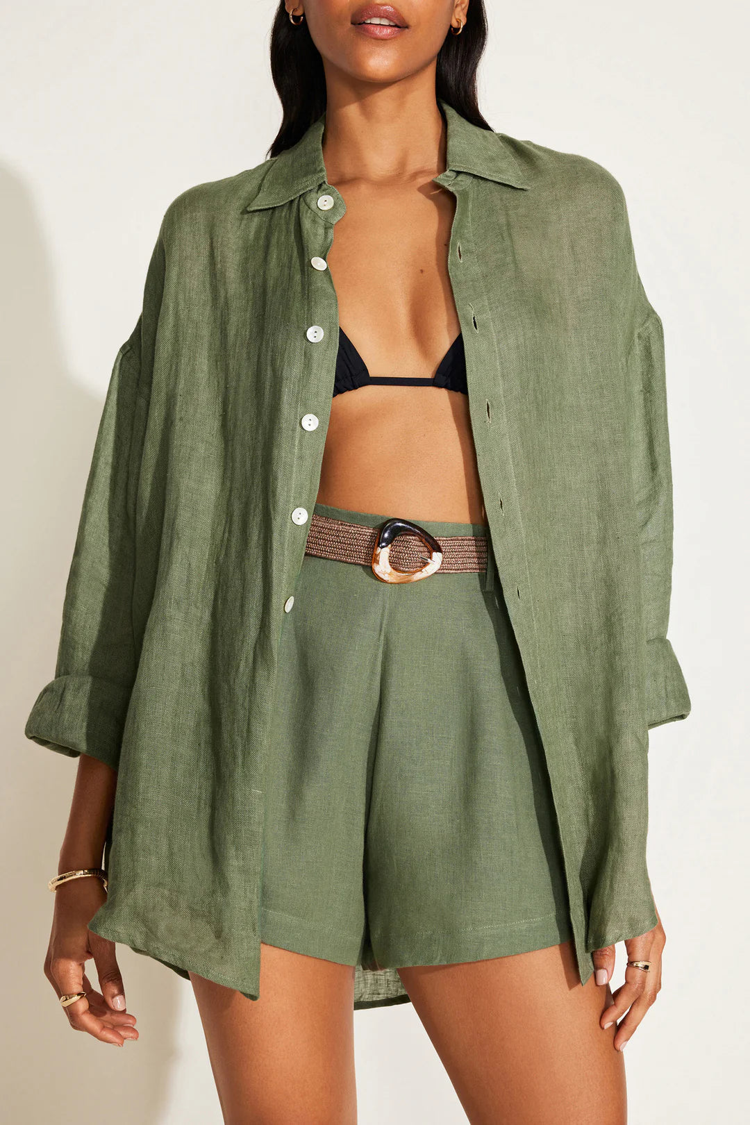 Load image into Gallery viewer, Playa Boyfriend Shirt Agave
