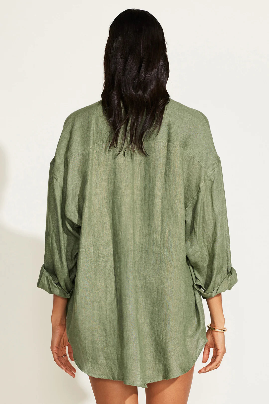 Load image into Gallery viewer, Playa Boyfriend Shirt Agave
