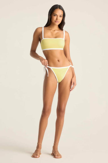 Poppy Bralette Top Banana Cream