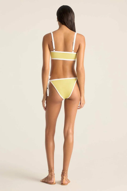 Load image into Gallery viewer, Poppy Bralette Top Banana Cream
