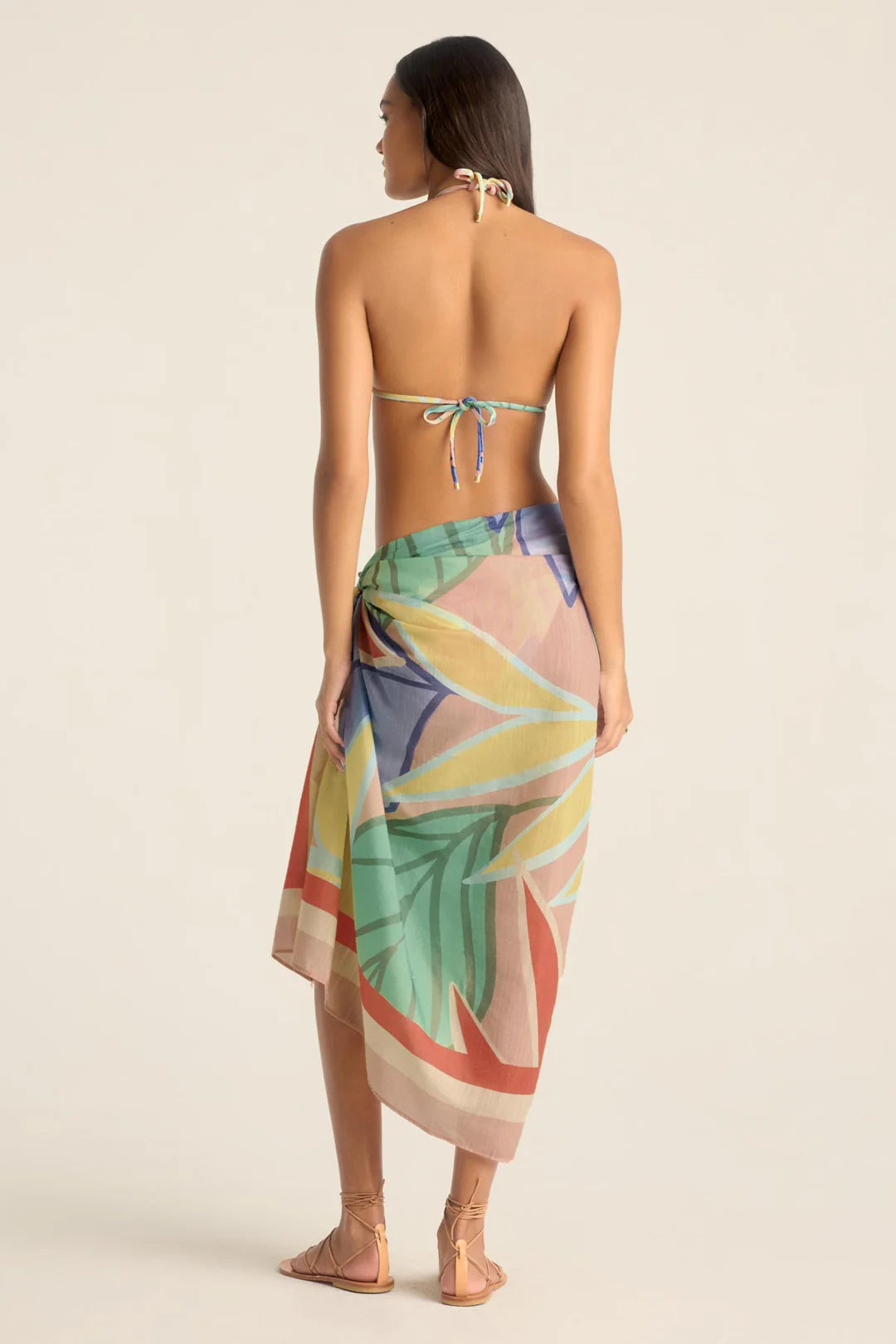 Load image into Gallery viewer, Samara Sarong Retro Jungle
