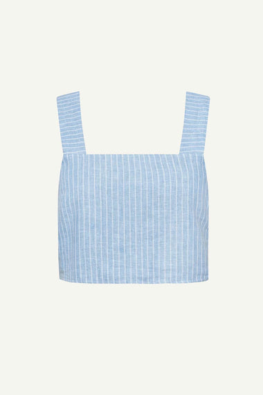 Tallows Crop Top Summer Stripe
