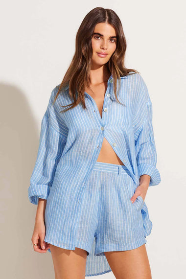 The Getaway Short Summer Stripe